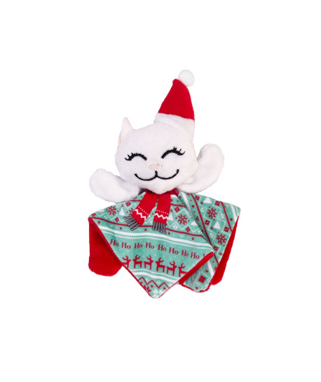 KONG Cat Holiday Crackles Santa Kitty