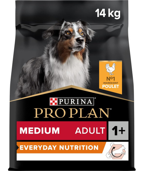 Pro Plan Dog Medium Adult Everyday Nutrition Poulet