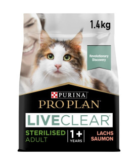 Pro Plan Cat Liveclear Sterilised Adult Saumon