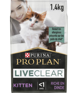 Pro Plan Cat Liveclear Kitten Dinde
