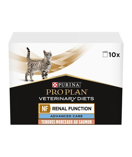 Pro Plan Veterinary Diets Feline NF Renal Function Advanced Care Saumon