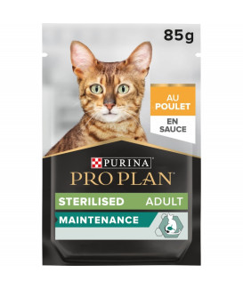 Pro Plan Cat Sterilised Maintenance Poulet En Sauce