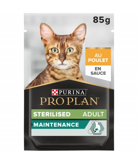 Pro Plan Cat Sterilised Maintenance Poulet En Sauce