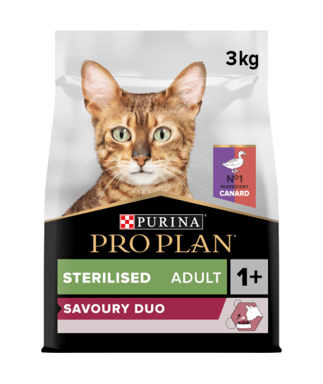 Pro Plan Cat Sterilised Adult Savoury Duo Canard / Foie