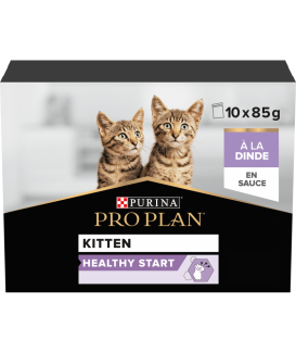 Pro Plan Cat kitten Healthy Start Dinde Sauce