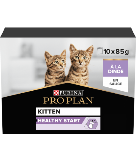 Pro Plan Cat kitten Healthy Start Dinde Sauce
