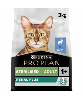 Pro Plan Cat Sterilised Adult Renal Plus Lapin