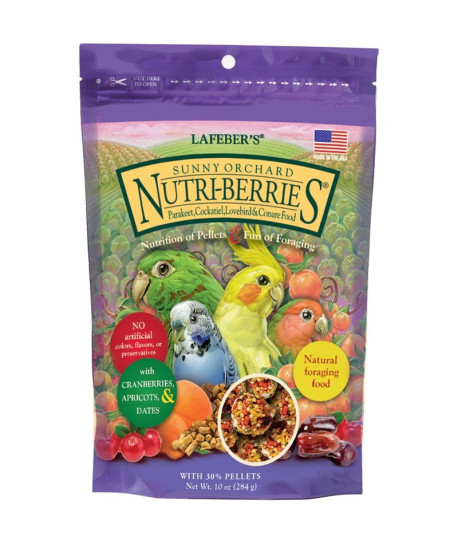 Nutri-Berries Sunny Orchard Parakeet & Cockatiel
