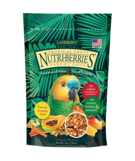 Nutri-Berries Tropical Fruit Parrot