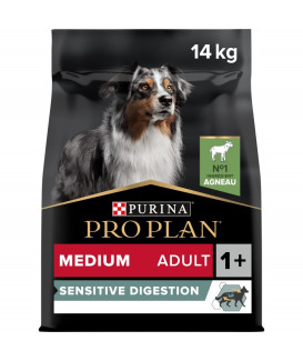 Pro Plan Dog Medium Adult Sensitive Digestion Agneau