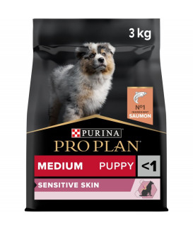 Pro Plan Dog Medium Puppy Sensitive Skin Saumon