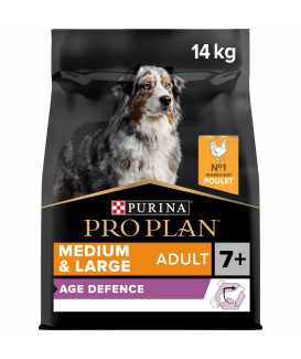 Pro Plan Dog Medium / Large Adult 7+ Poulet Age Defence