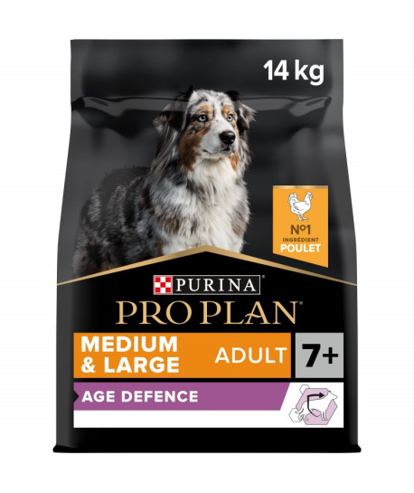 Pro Plan Dog Medium / Large Adult 7+ Poulet Age Defence
