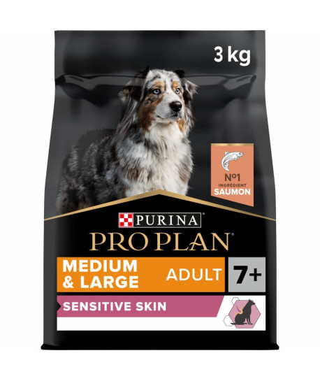 Pro Plan Dog Medium / Large Adult 7+ Sensitive Skin Saumon