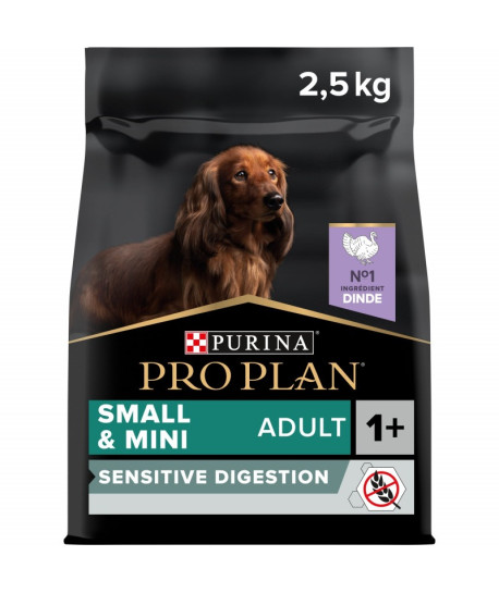 Pro Plan Dog Small / Mini Adult Grain Free Sensitive Digestion Dinde