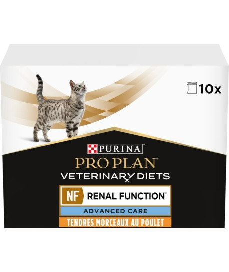 Pro Plan Veterinary Diets Feline NF Renal Function Advanced Care Poulet