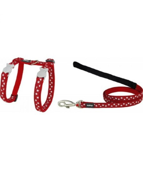 Ensemble harnais / laisse chat Red Dingo