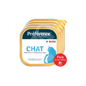 Préférence Chat Poisson & Volaille Terrine