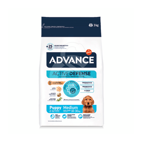 Advance Active Defense Chien Puppy Medium Poulet