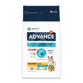 Advance Active Defense Chat Sterilized Sensitive Care Saumon