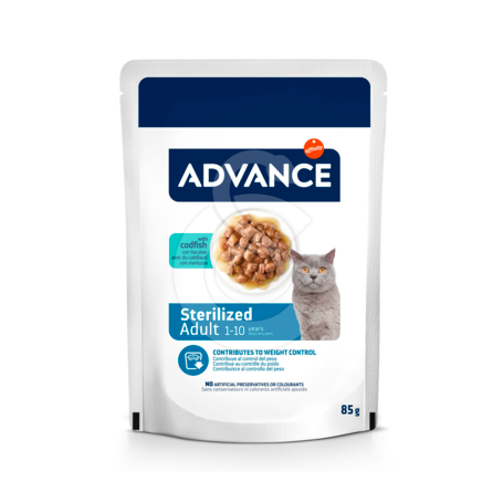 Advance Chat Adult Sterilized Poisson Sachet Repas
