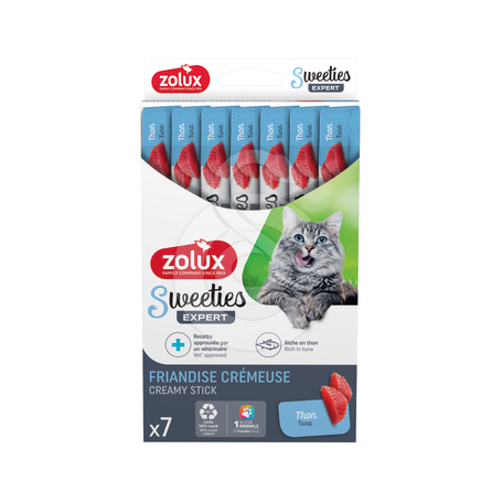 Friandises chat Zolux Sweeties crème Thon