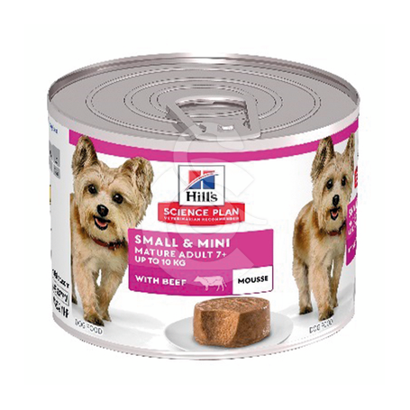 Chien Mature Adult 7+ Small & Mini Boeuf Boîte