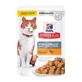 Chat Adult Sterilised Cat Poulet Sachet repas