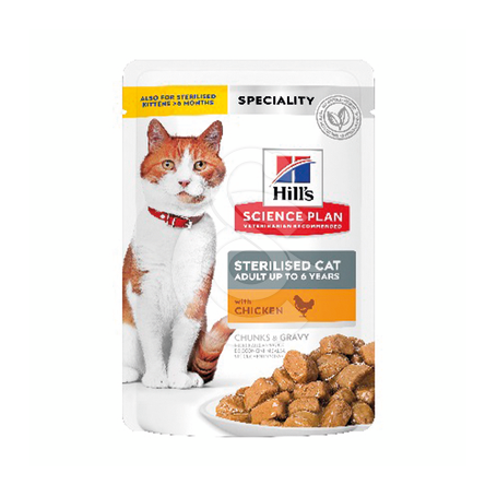 Chat Adult Sterilised Cat Poulet Sachet repas