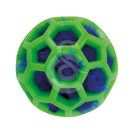 Jouet chat Wouapy : Balle TPR Plume