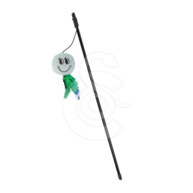 Jouet chat Trixie : Canne à pêche avec Smiley