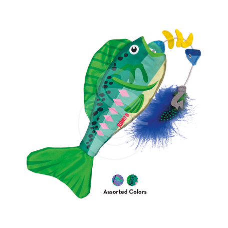 KONG Cat Wrangler Angler Fish