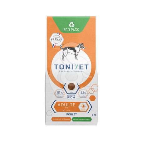Tonivet Chien Adulte Mini Poulet