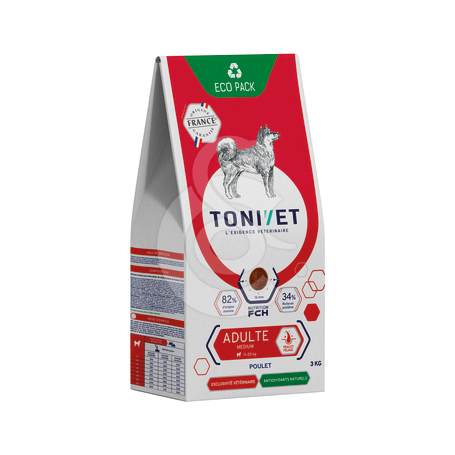 Tonivet Chien Adulte Medium Poulet