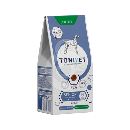 Tonivet Chien Senior Medium & Maxi Poulet