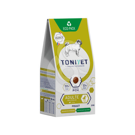 Tonivet Chien Adulte Mini Stérilisé Poulet