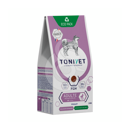 Tonivet Chien Adulte Medium Stérilisé Poulet