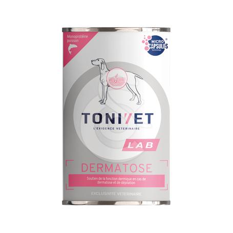 Tonivet Chien Dermatose Saumon Boîte