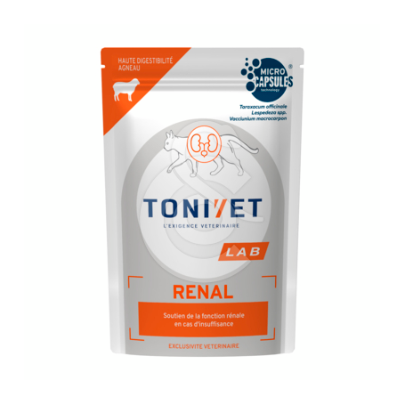 Tonivet Chat Renal Agneau Sachet repas