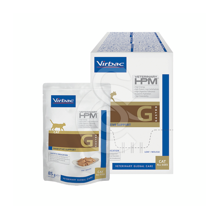Veterinary HPM Cat G1 Digestive Support Mousse Sachet repas