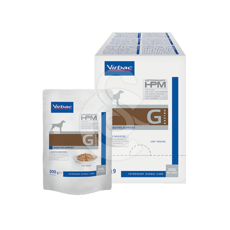 Veterinary HPM Dog G1 Digestive Support Mousse Sachet repas