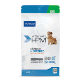 Veterinary HPM Dog Senior Neutered Small & Toy New