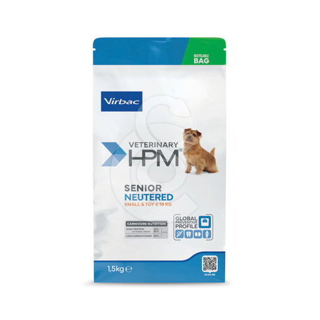 Veterinary HPM Dog Senior Neutered Small & Toy New
