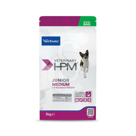 Veterinary HPM Dog Junior Medium New