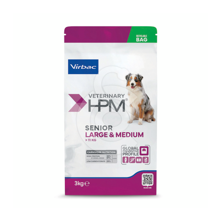 Veterinary HPM Dog Senior Large & Medium New