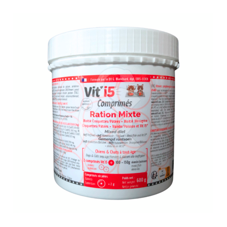 Vit'I5 Ration mixte Rouge Comprimés