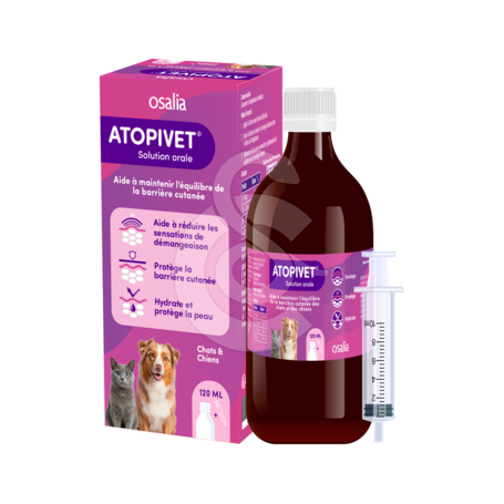 Atopivet Solution Buvable Chat et Chien