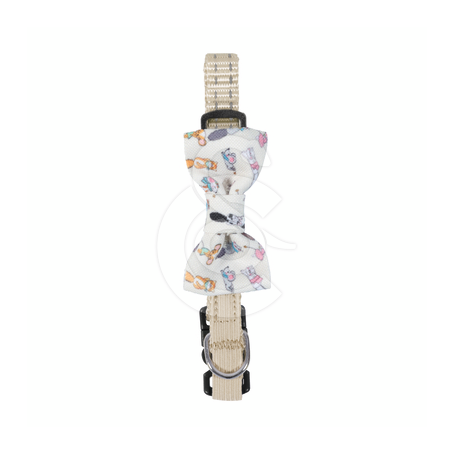Collier chat Zolux Chatouille avec noeud