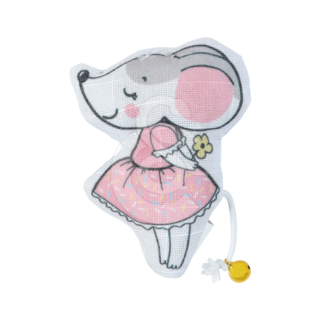 Jouet chat Zolux : Souris Chatouille Tutu