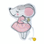 Jouet chat Zolux : Souris Chatouille Tutu